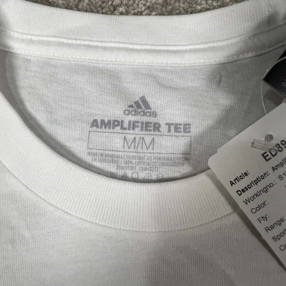 Adidas Orlando City SC MLS Amplifier Tee Mens Medium White Short Sleeve‎